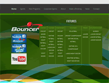 Tablet Screenshot of bouncersports.com.au